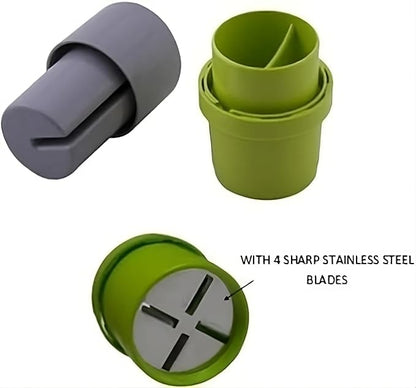 WAREKITTH Dry Fruit and Nut Cutter Slicer, fine Cup Slicer Kitchen Gadget