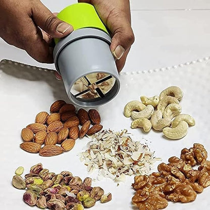 WAREKITTH Dry Fruit and Nut Cutter Slicer, fine Cup Slicer Kitchen Gadget